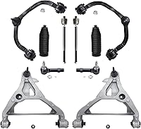 Vista 204 de Detroit Axle - Kit de suspensión frontal de 10 piezas para Dodge Avenger 2008-2014, Chrysler Sebring 2007-2010, 2 brazos de control inferiores, 2