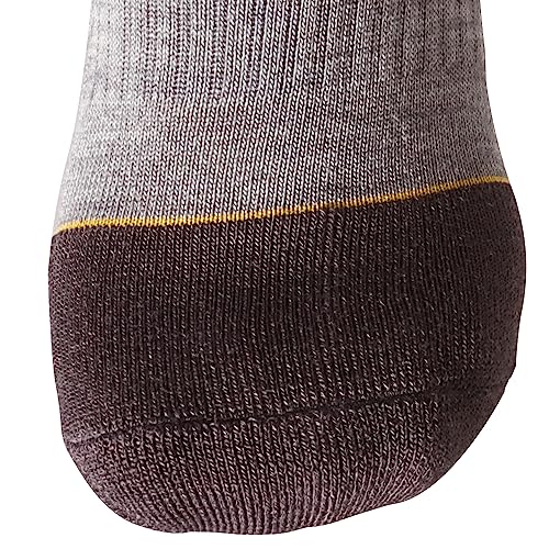 Image of EnerWear 6Pack Men's Merino Wool Outdoor Hiking Trail Crew Sock (US 10-13, 1706M)