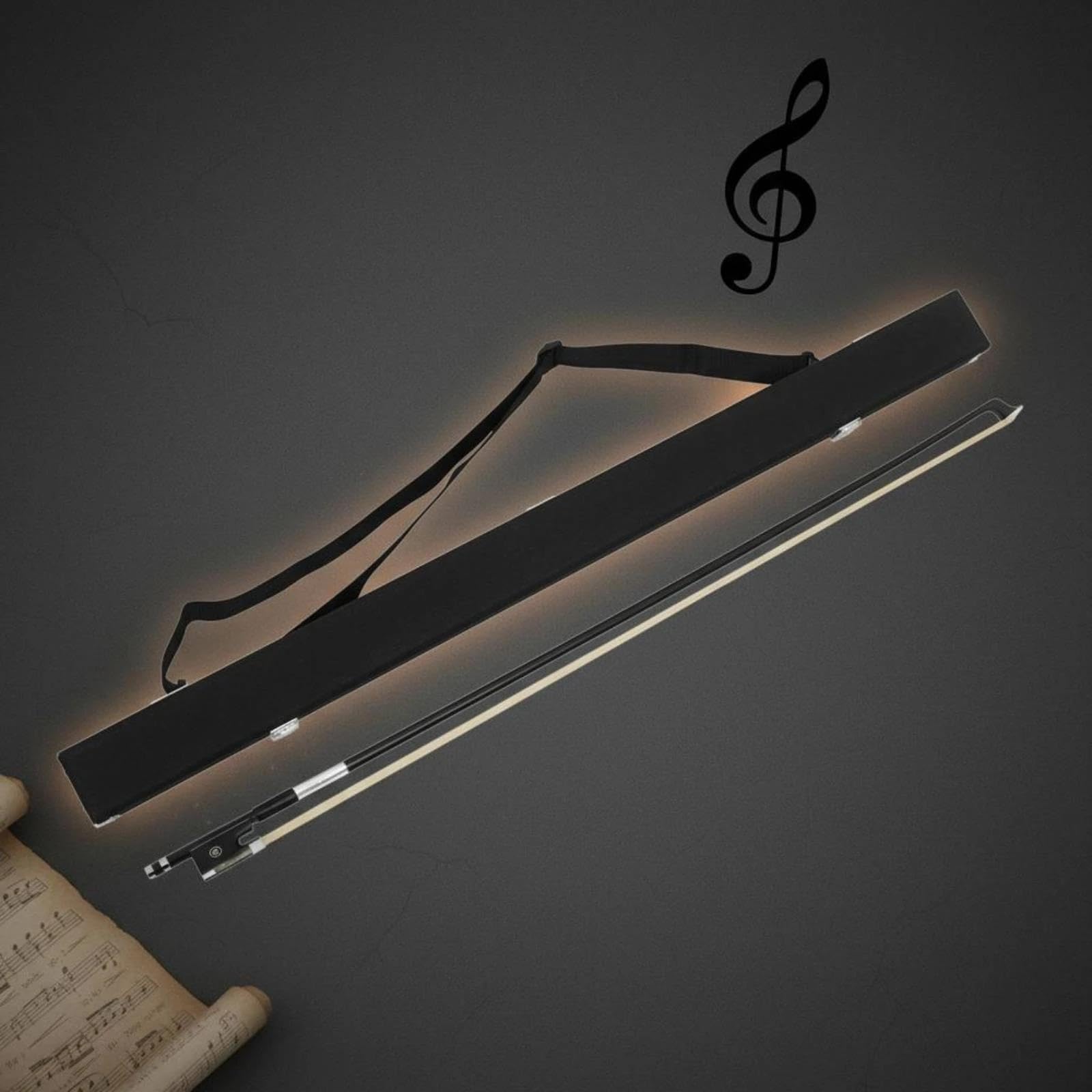 Custodia for Arco for Violino Con Chiusure In Metallo for Rigida