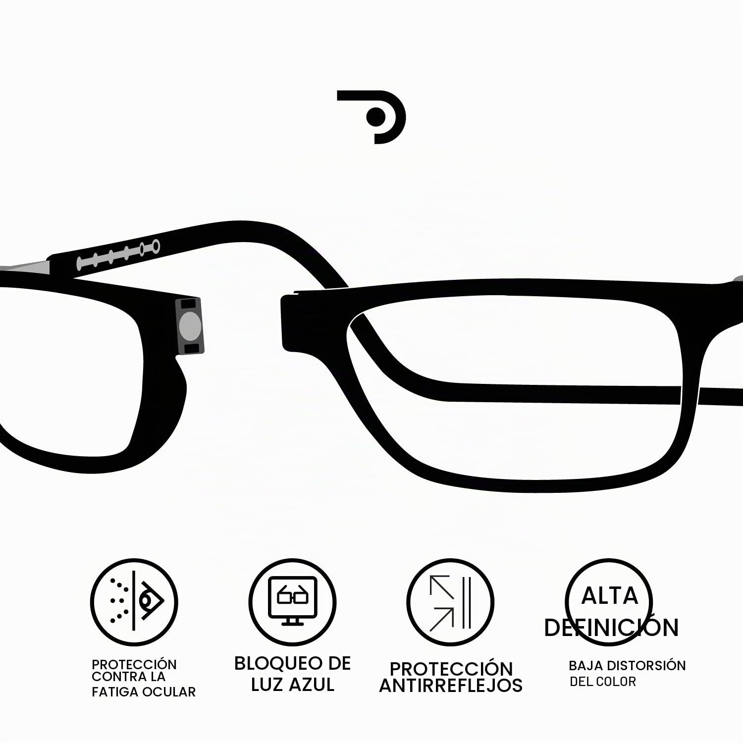 DIDINSKY Faraday Gafas de Lectura Magnéticas, Filtro Luz Azul