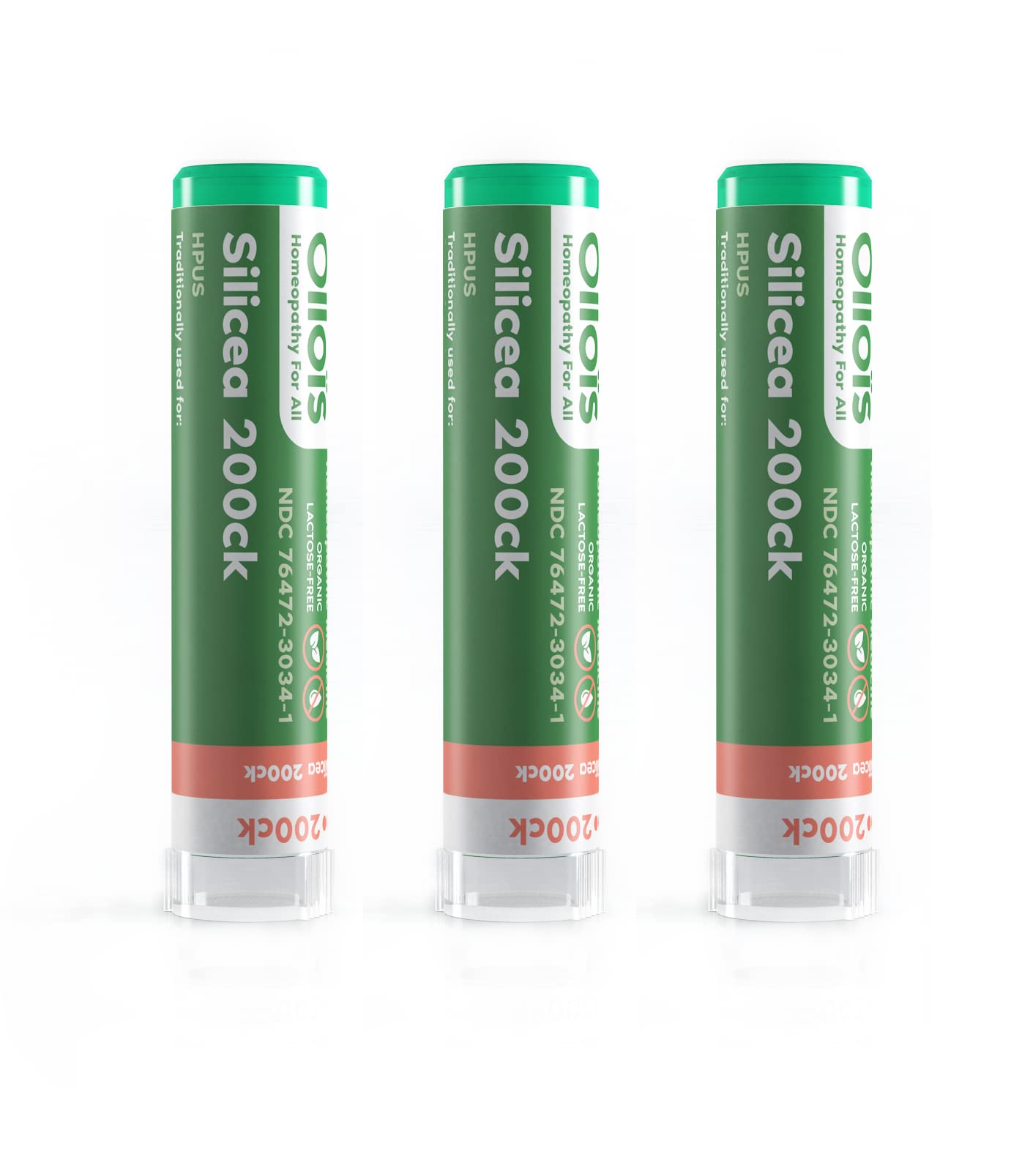 Amazon.com: OLLOIS Silicea 200ck Organic, Lactose-Free, Kosher