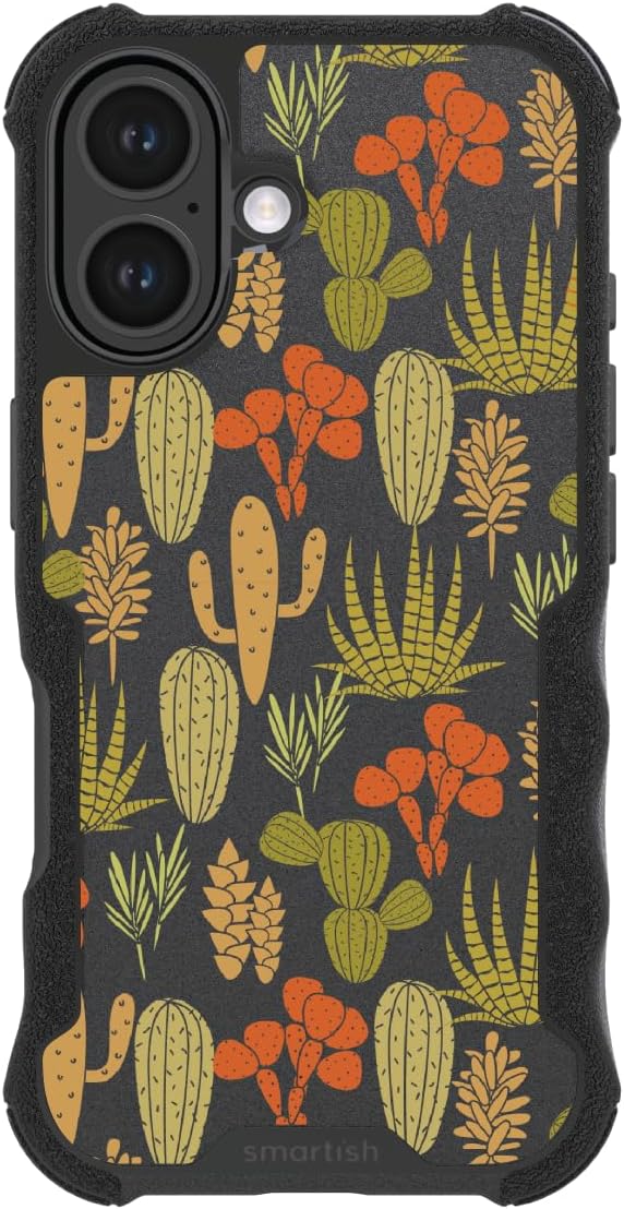 Smartish - Prickly Personality - iPhone 16 MagSafe Armor Case - Gripzilla [Rugged & Tough] Heavy Duty Armor Case - Fits iPhone 16