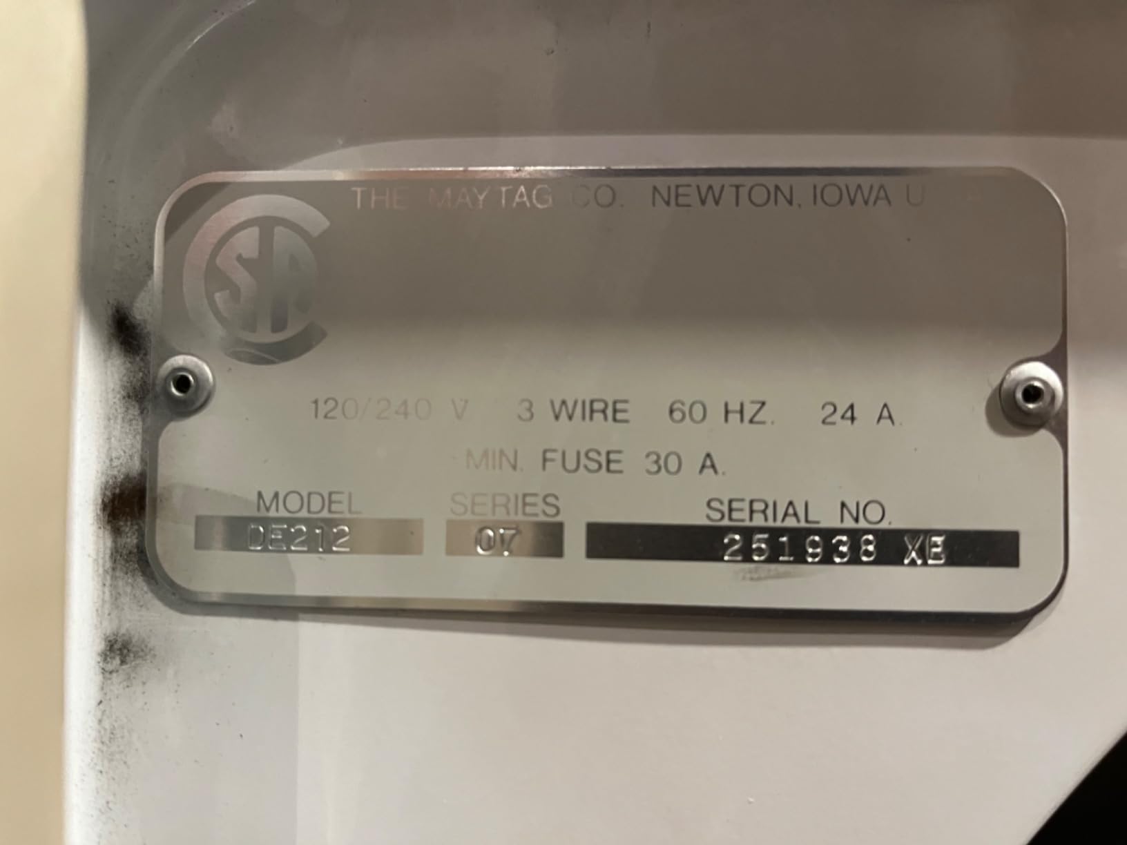 Cinghia Per Asciugatrice Maytag - Modello 312959 - Foto 9