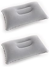 Camping Pillow Travel Pillow Outdoor Pillow Air Pillow Travel Pillow Portable Air Pillow Outdoor Camping Hiking Travel Airplane 2-Piece Set 22*34cm