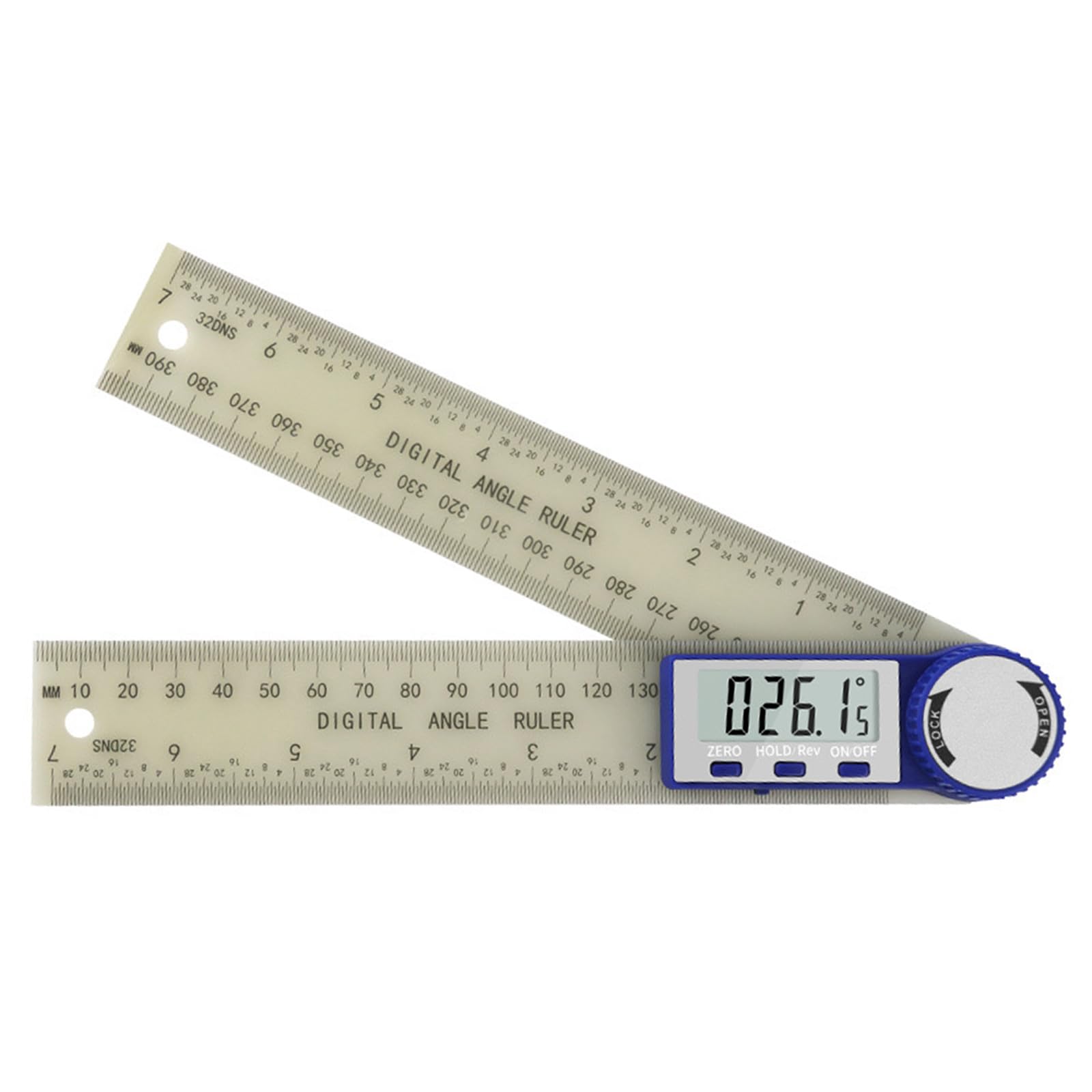 Tsophreniq Digital Angles Finders Protractor 360 Degree Measurement Tool with 0.05° Resolution for Woodworking Projects Electronic for Woodworking Finder