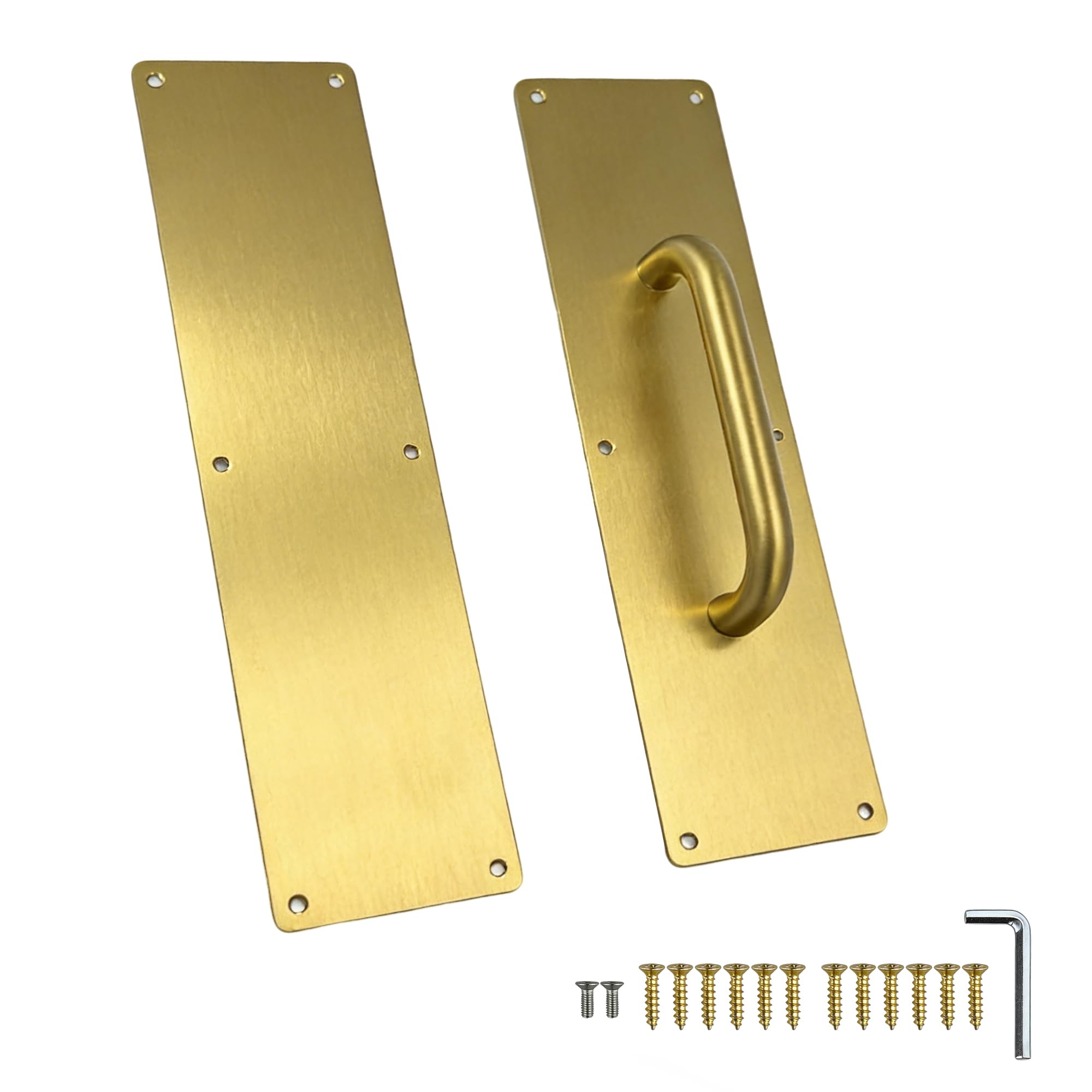 Poignée de porte robuste 40 cm pour réparer un accès lourd ou usé
