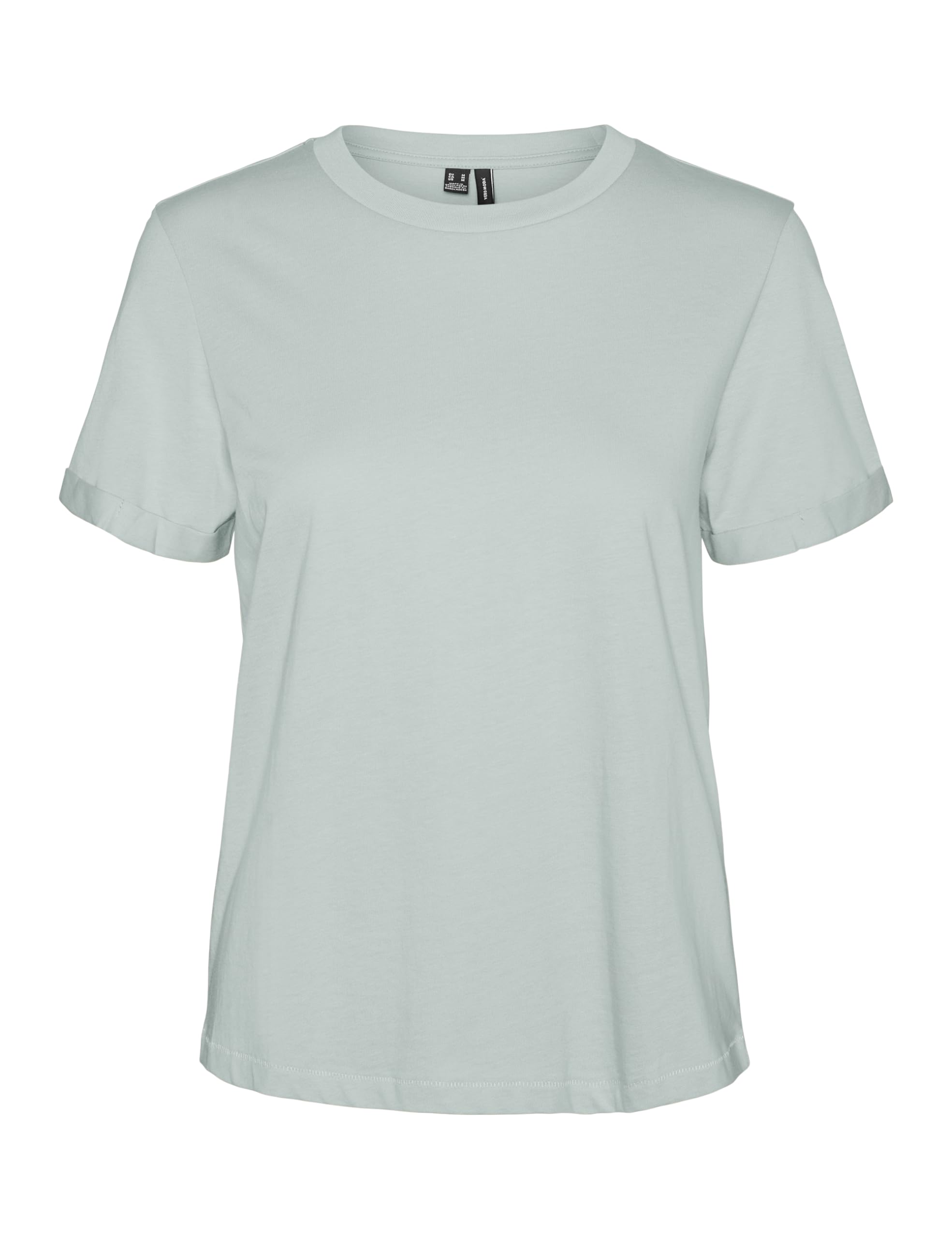 VERO MODA Damen Vmpaula S/S Noos T-shirts, Silt Green, M