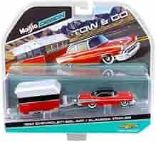 Maisto 1957 Chevy Fleetside & モンテカルロ Maisto - 1957 Chevrolet Pickup Truck - Global Diecast Direct