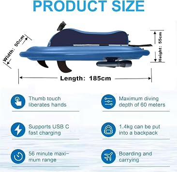 Seated Floating Pool Motor Boat,Electric Inflatable Motorboat,130 Min Long Endurance,10000Mah/16000Mah Battery,with Underwater Propeller,OnlyMotorboat