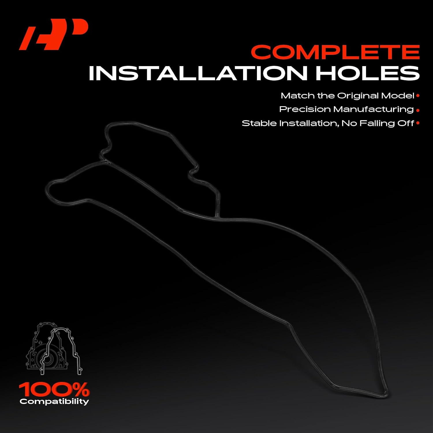 A-Premium Engine Timing Cover Gasket Set Compatible with Ford F-250 F-350 F-450 F-550 E-350 Super Duty 1999-2003, E-350 Club Wagon 2003, Excursion 2000-2003, E-450 E-550 Econoline Super Duty, 7.3L
