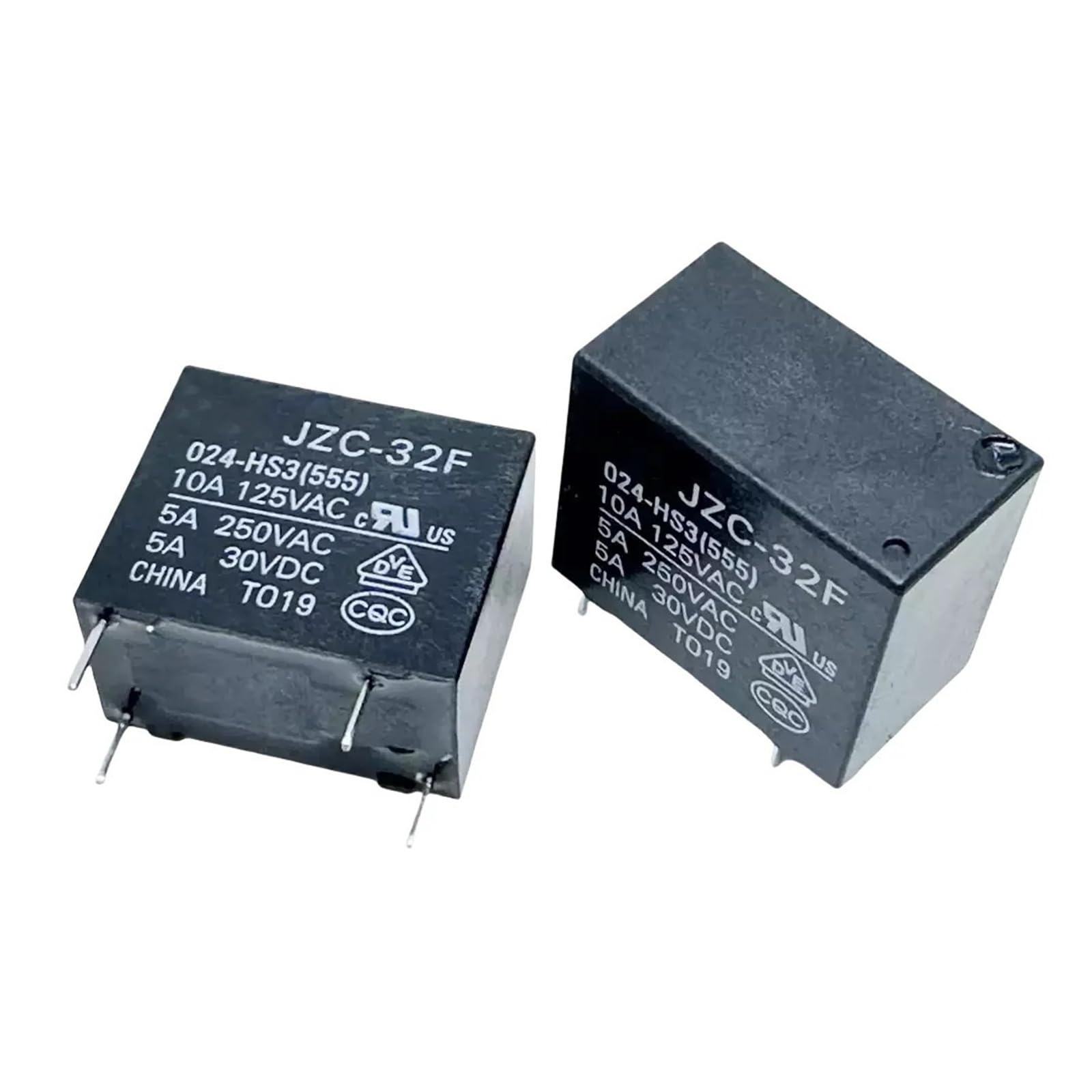 Relais de puissance 12V HF32F-G commutation haute performance 10A pour automatisme
