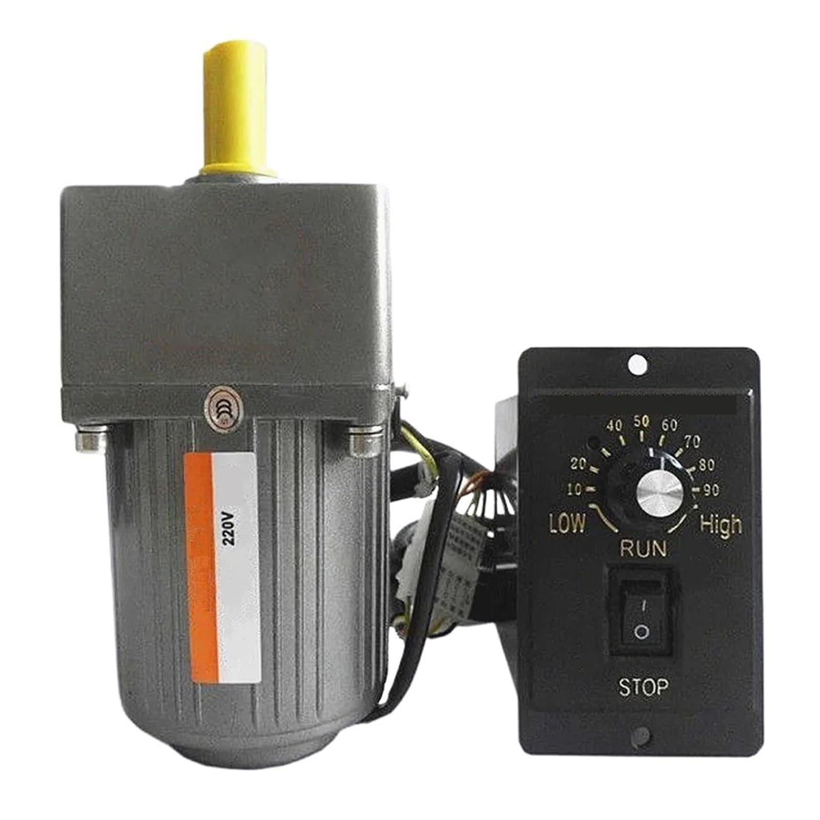 Moteur à engrenages anti-saccade 220V AC 6W pour réguler une rotation lente