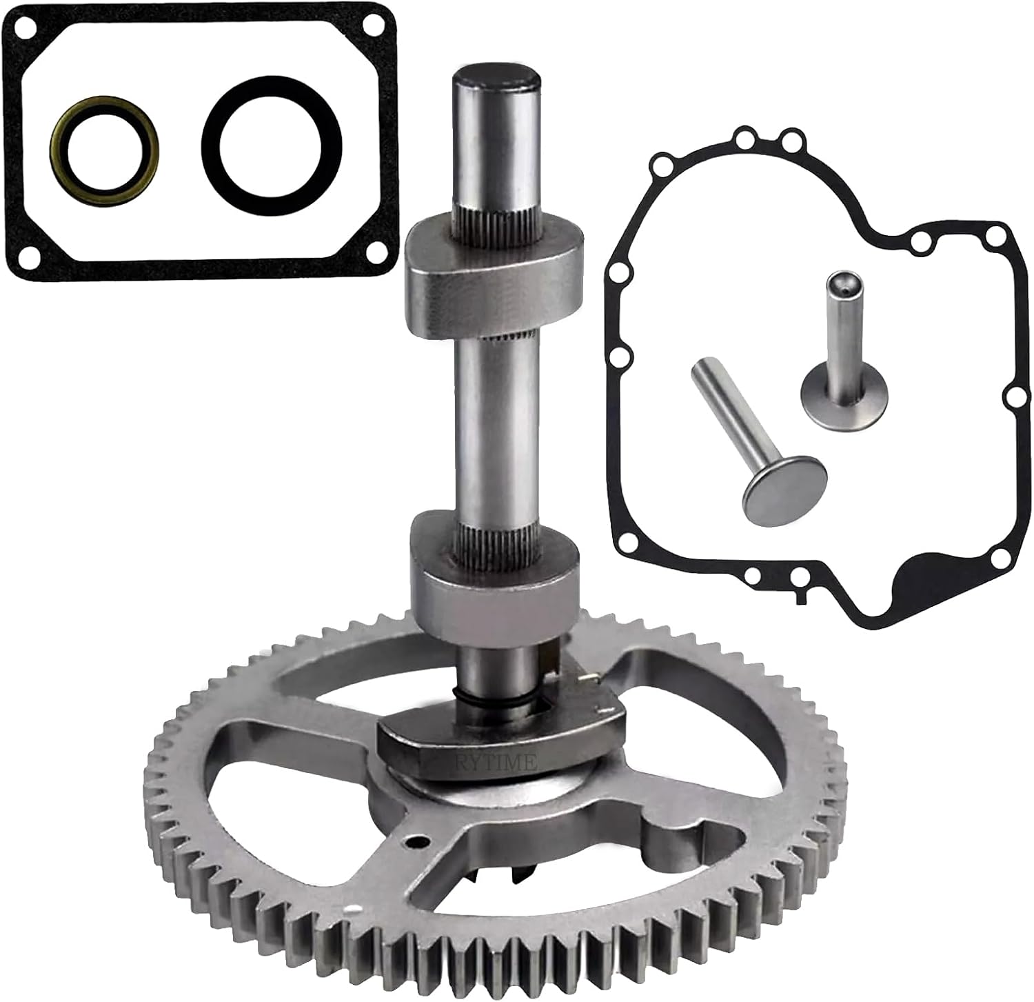 793880 84005207 Camshaft Compatible With Briggs and Stratton 793583 792681 791942 795102 4 Cycle Small Engine Camshaft Replacement Kit with Gasket
