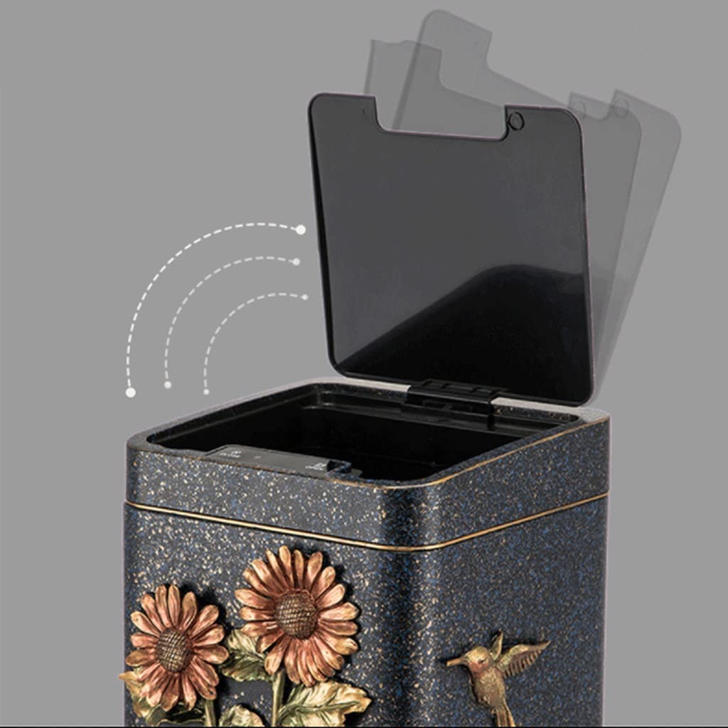 Pattumiera – Design moderno Pattumiera Automatica Con Sensore Di Movimento A Infrarossi Senza Contatto Fusto Interno In Plastica PP Pattumiere In Acciaio Inossidabile Pattumiera Multipat