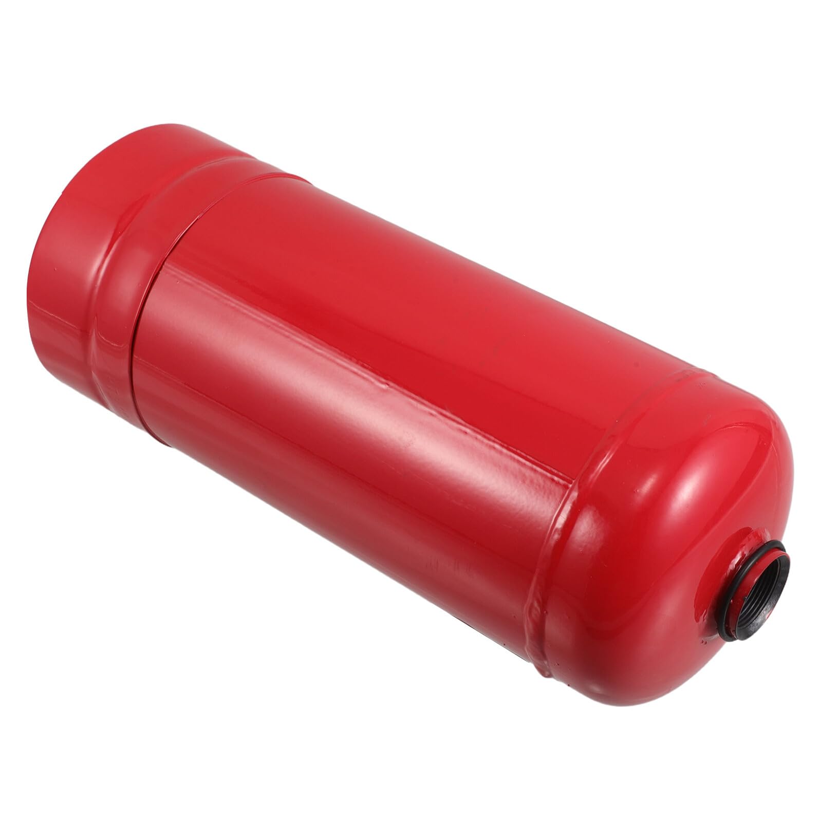 Baluue Corpo Estintore Vuoto in Acciaio Rosso da 2kg Resistente al Calore e Alta Pressione per Sicurezza Domestica e Garage Portatile