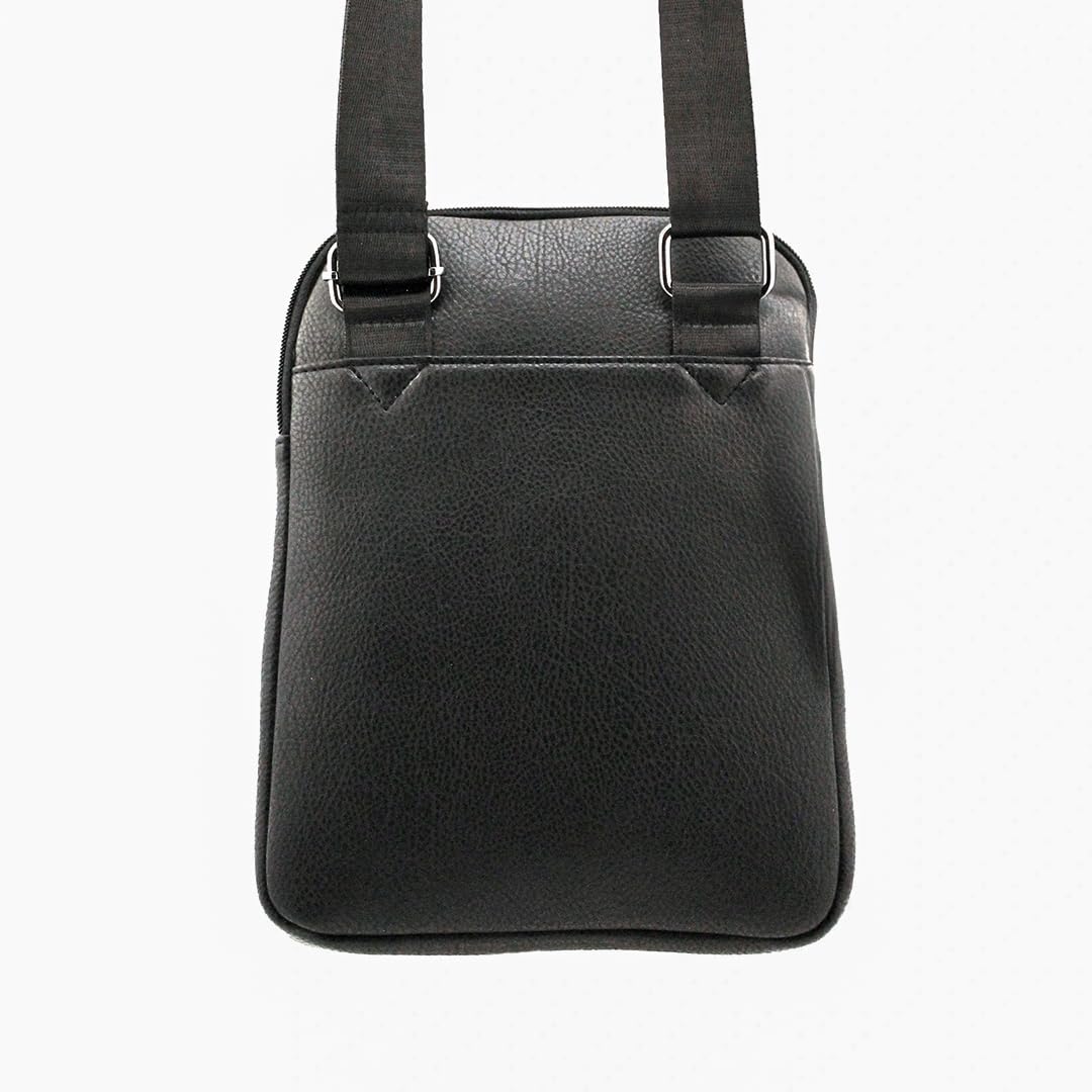 JAGUAR Borsa Tracolla Uomo Firmata in Ecopelle e Colori Eleganti, Borsa a Tracolla Regolabile Borsello Uomo per un Look Casual e Raffinato, Leggera (soli 280gr) e Sicura con 4 Scomparti con Cerniera