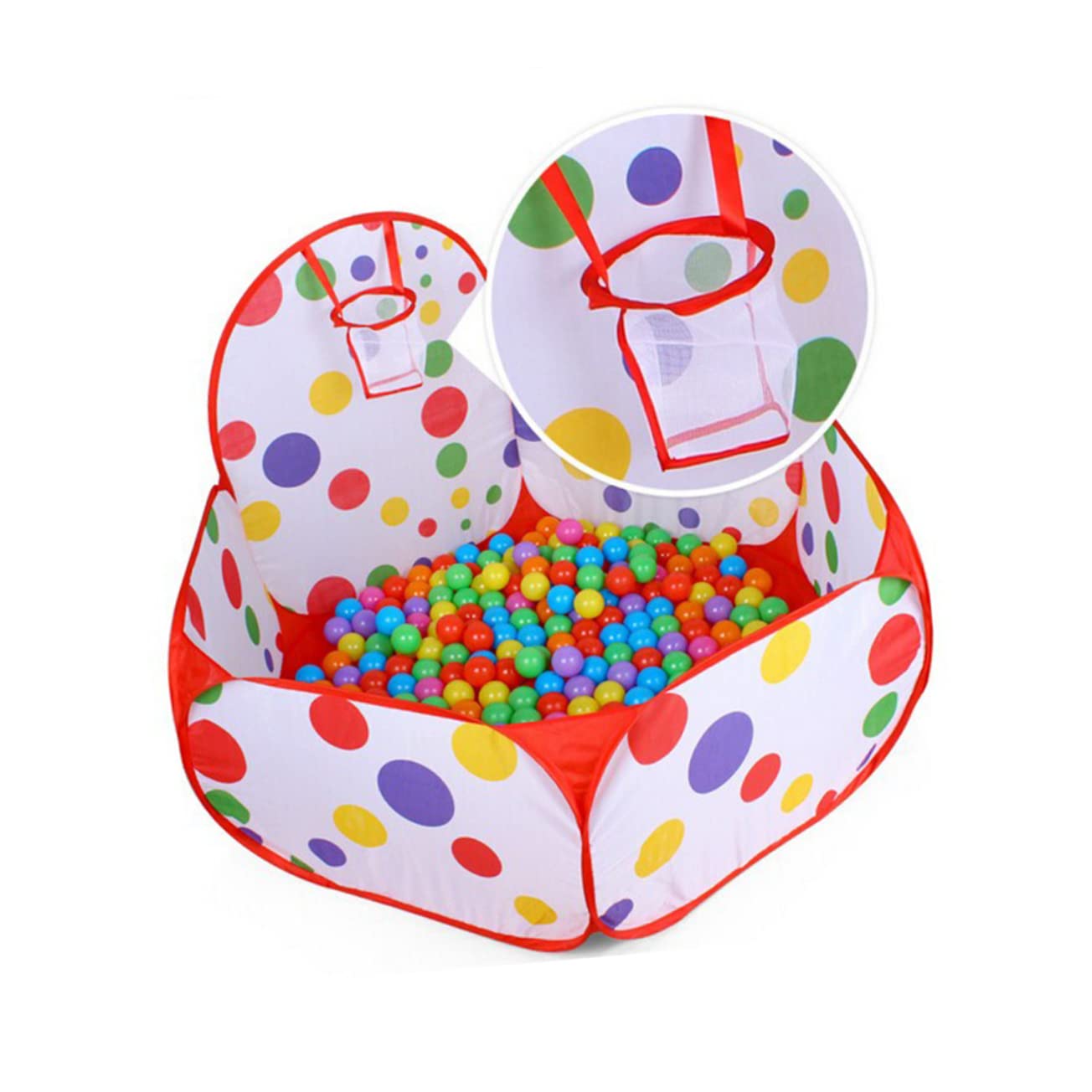 BESPORTBLE Indoor Tent for Kids Kids Outdoor Tent Outdoor Toys for Toddlers Baby Crawl Playpen Kids Play Tent Basketball Hooap Tent The Fence Tote Bag Ball Pool Child Crawl Billiards