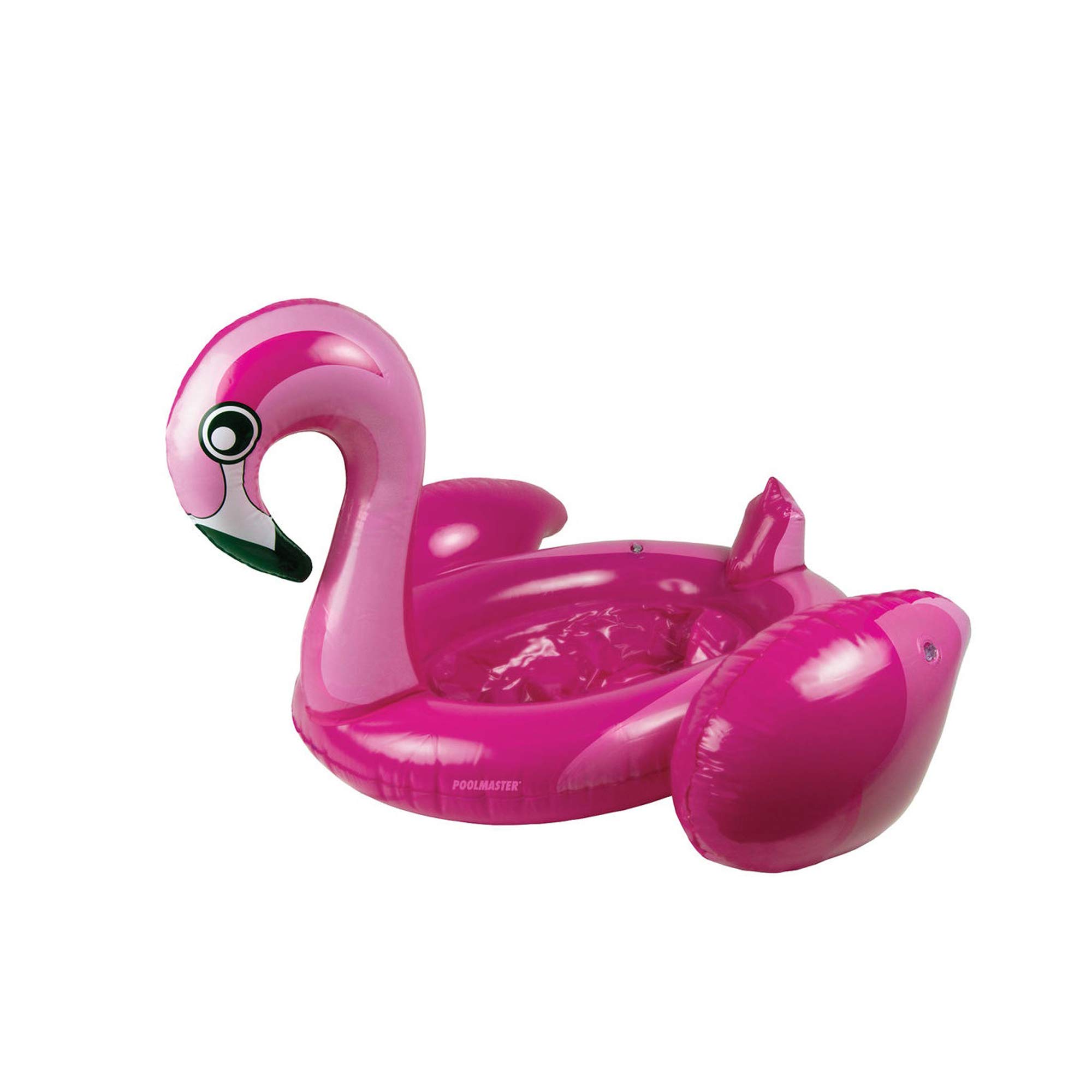 Inflatable Pink Flamingo Swimming Pool Float, 28-Inch