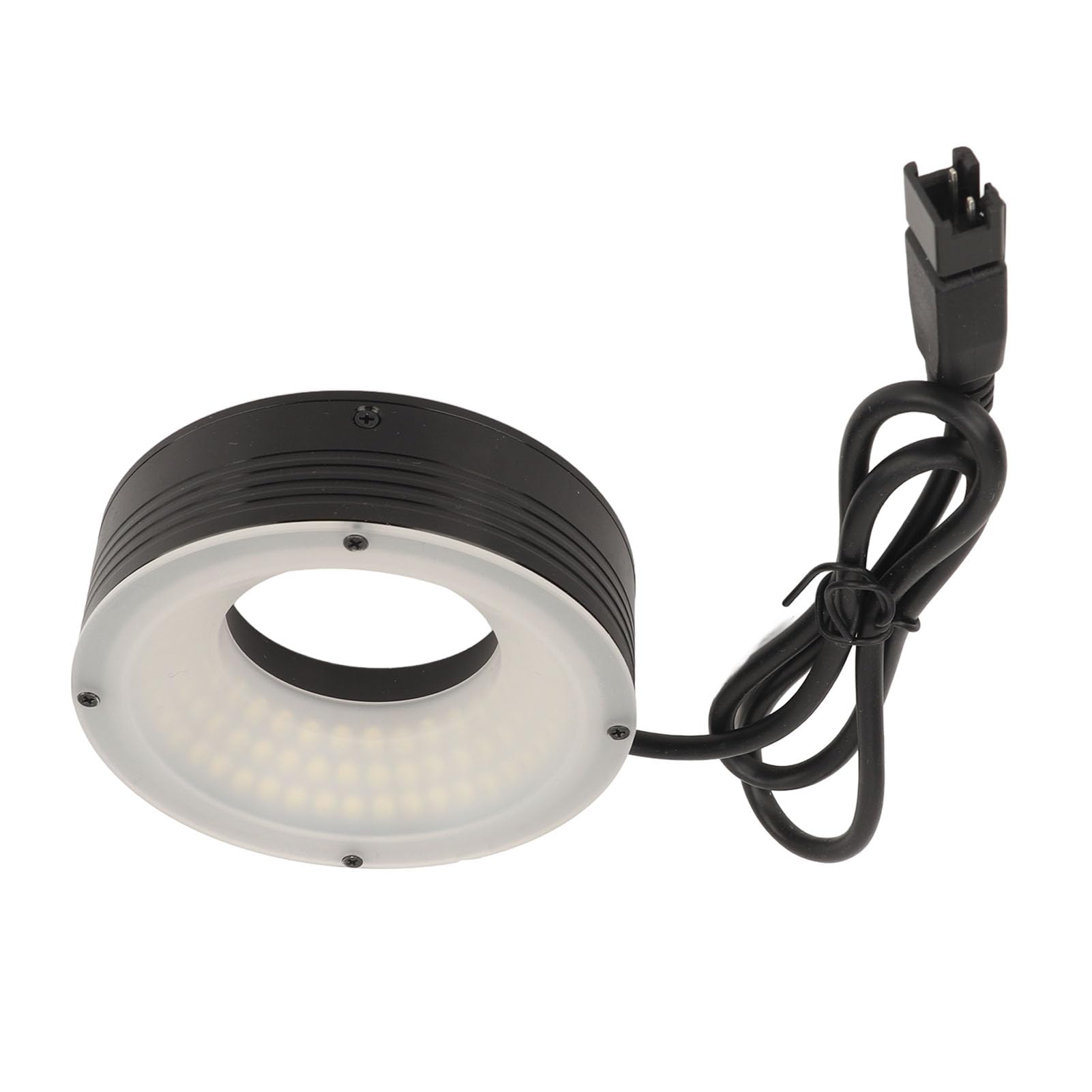 Lámpara de Anillo LED para Microscopio, Fácil de Instalar Iluminador de Lámpara de Luz de Anillo de Microscopio Confiable de Alto Brillo 24 V Versátil Práctico para Binoculares