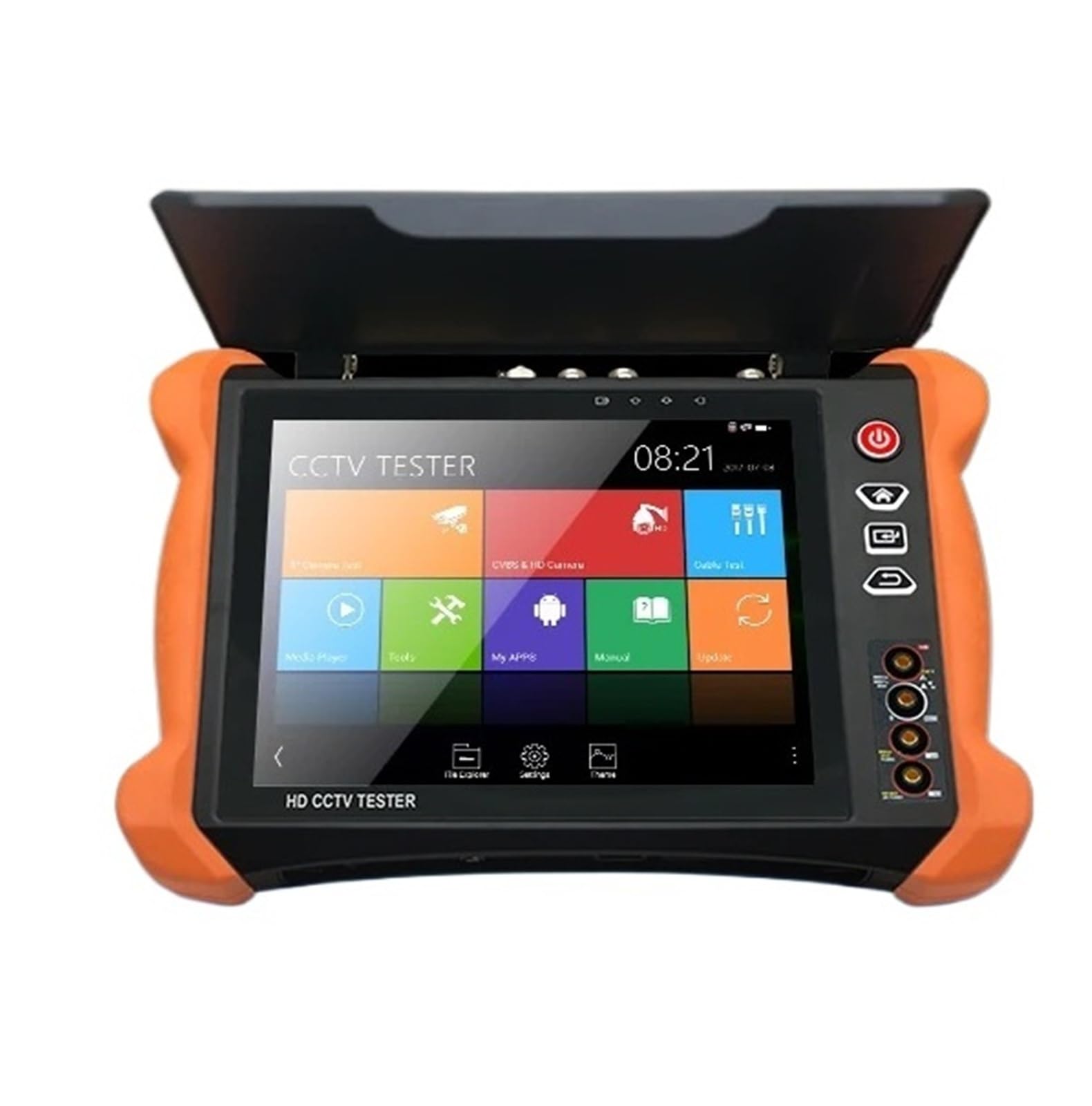 Testeur de vidéosurveillance HD 8K 8 pouces, moniteur IP /8MP TVI/CVI/AHD et caméra CVBS, testeur HD SDI/EX SDI, résolution 2048x1536, compteur de vidéosurveillance(X9-ADHS PRO)