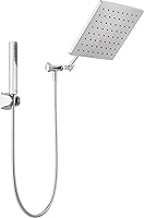 Delta Faucet 75527 10-Inch Raincan Shower Head & Handheld Combo, Chrome Rainfall High-Pressure, Touch-Clean, 1.75 GPM WaterSense