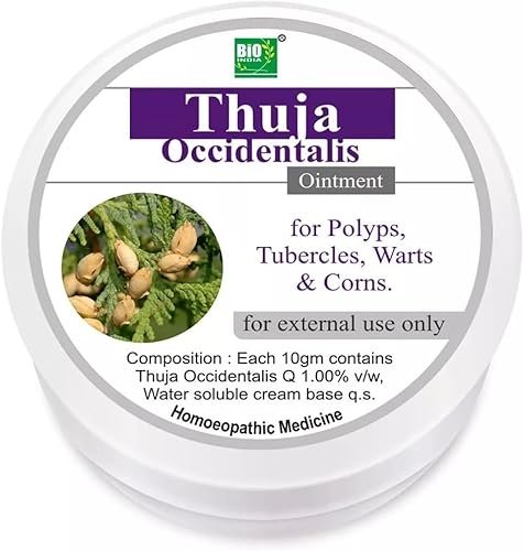 Pack of 1, Bio India Thuja Occidentalis Ointment - 1.05Ounce / 30gram