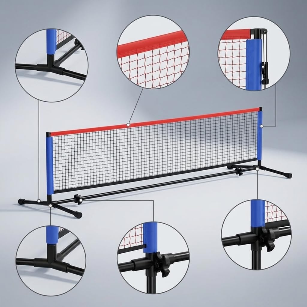 Rete da Pickleball Portatile da Esterno