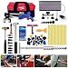 Fly5D 65Pcs Auto Body Paintless Dent Removal Repair Tools Kits Silde Hammer Dent Lifter Glue Puller Sets with Tool Bag