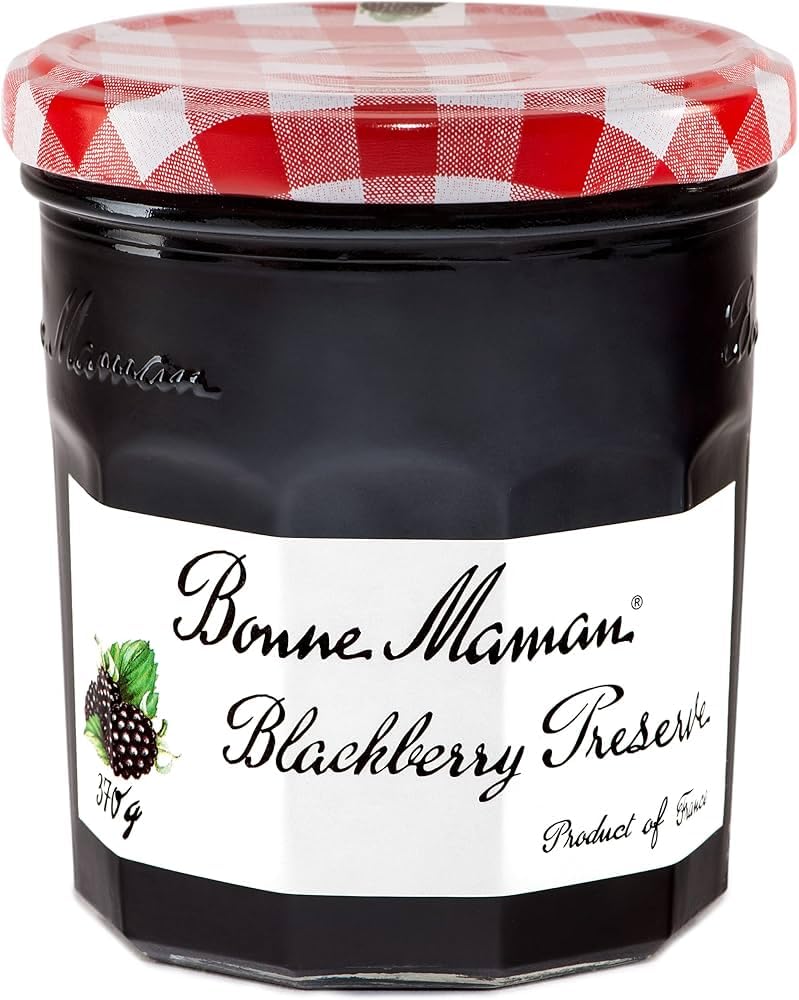 Blackberry Preserve, Marmalade Fruit Jam, 13 oz ℮ 370 g