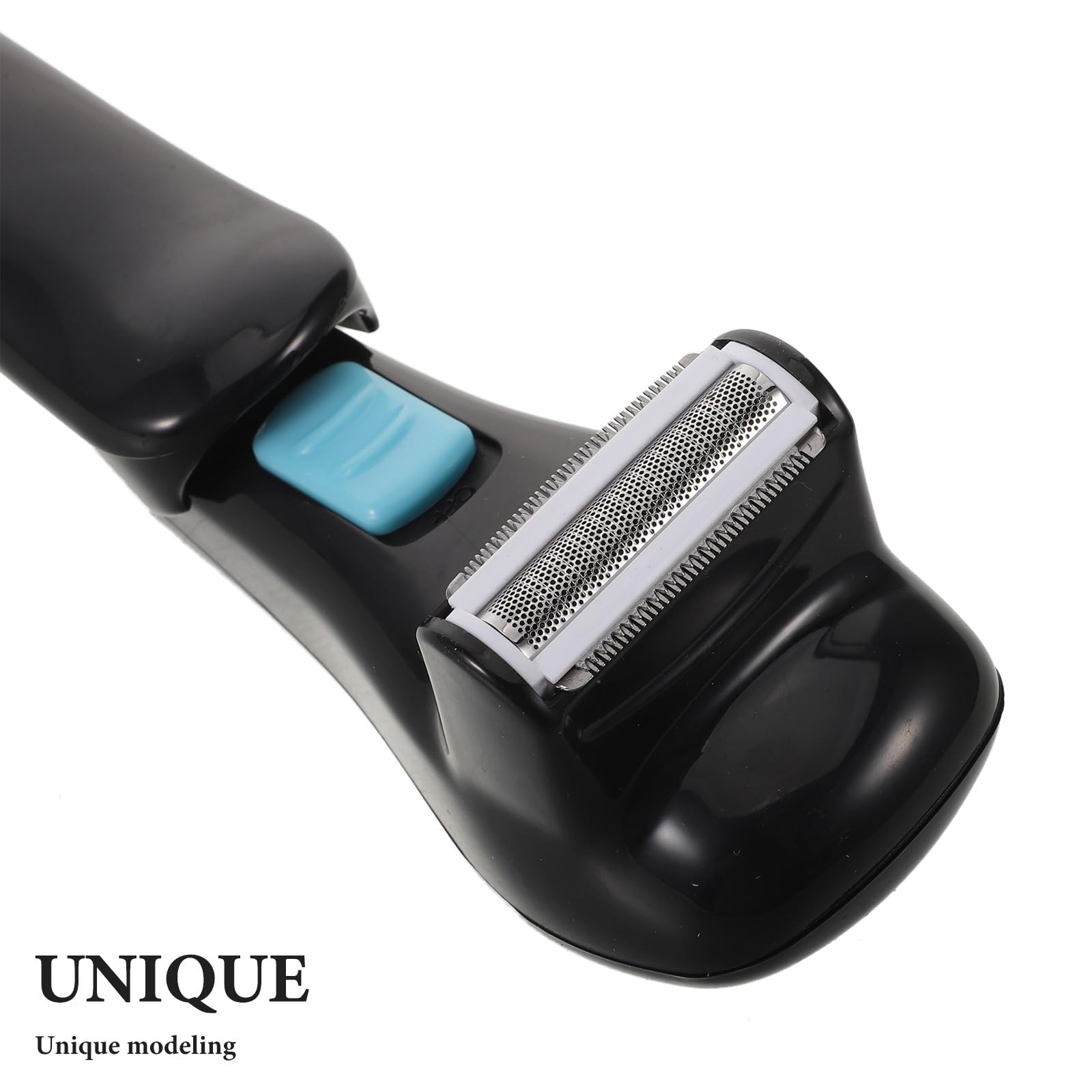 Afeitadora Eléctrica para Espalda Plegable Recargable en Negro