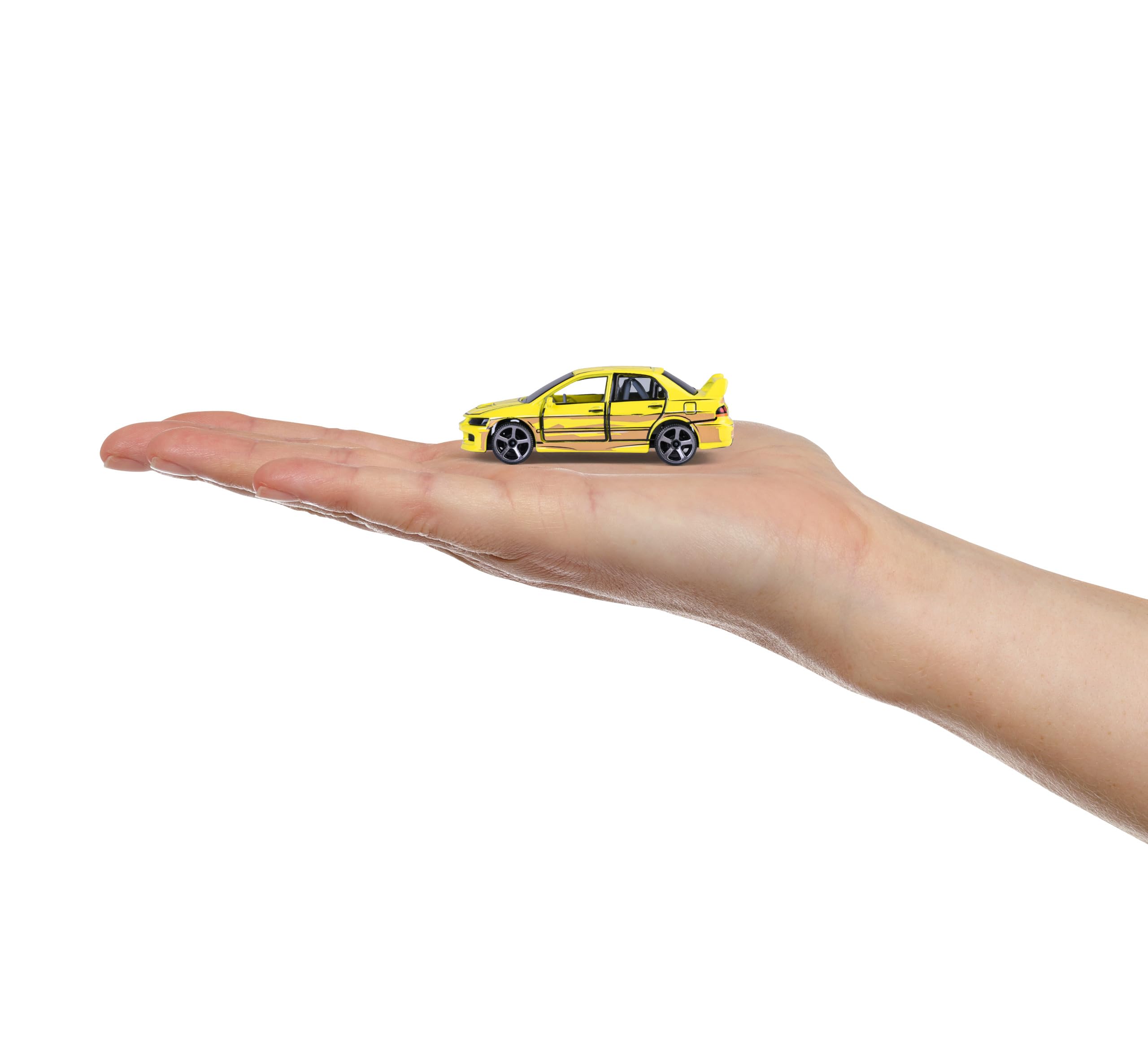 Majorette, JDM Leyends Giftpack 5 Auto, Set di 5 Auto, Honda, Nissan, Toyota, Mitsubishi), Metallo, Scala 1:64, 7,5 cm, Ruota Libera, Scatola Decorata, Licenze Ufficiali, 3 anni (8504105000)