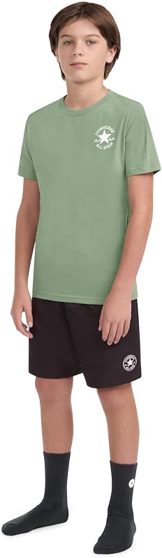 Converse Boys' Graphic T-Shirt and Sock 2-Piece Set