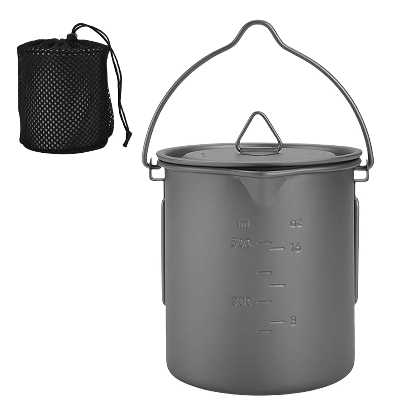Tasse à café de camping portable avec couvercle pliable pour l'extérieur Tasse à eau Camping Pique-nique Tasse à eau Vaisselle Pique-nique Ustensiles