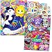 Lisa Frank Stickers and Coloring Book Super Set (2 Books - Over 150 Stickers, 2 Posters and 100 Pages of Coloring Fun Featuring Lisa Frank!)