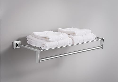 Miniatura 3 de Moen R5519 Toallero con Estante, Cromo