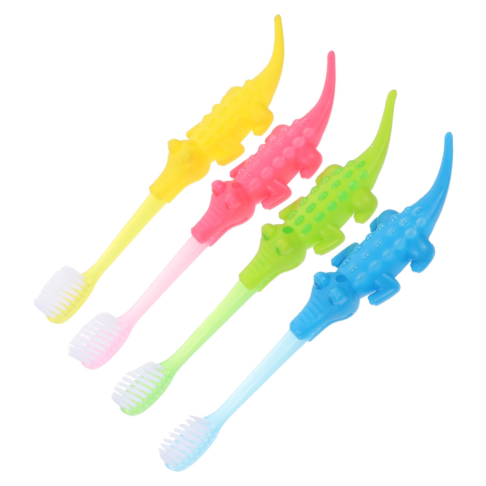 VALICLUD 3 Series Cepillo De Para Buddy Hello Cerdas Cepillos De Para Bebés Con Forma Oral Limpieza De Burbujas De Para De Para 8 piezas x 3
