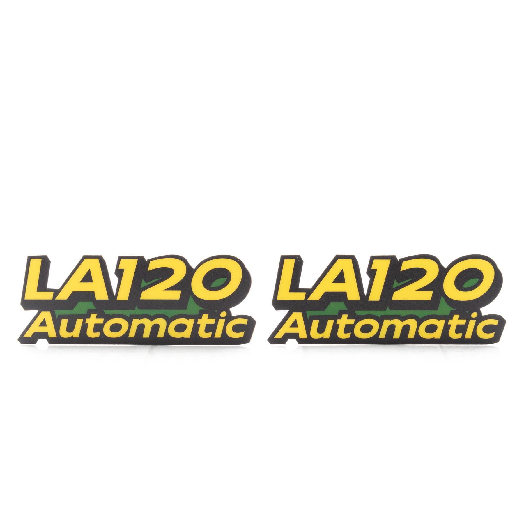 Stickers pour capot John Deere LA120 référence GX22468 pour rénover un tracteur