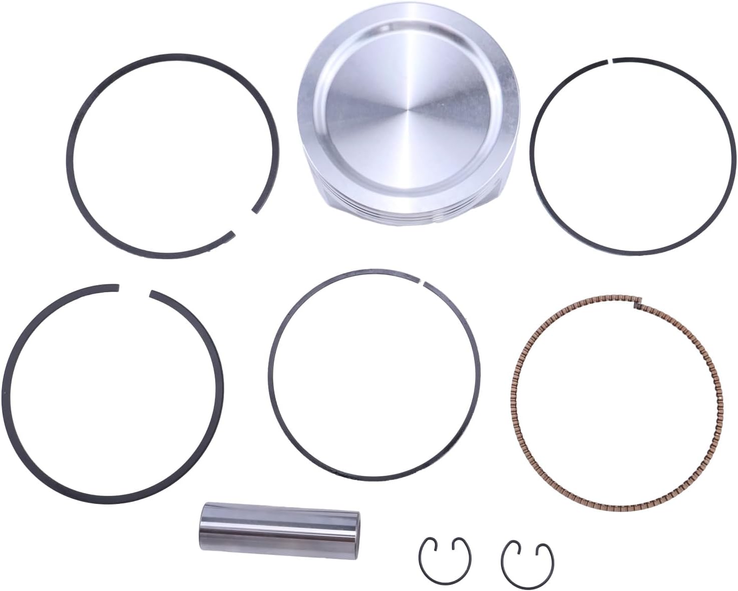 13001-6004 13001-0835 Piston 13008-0569 Rings Compatible with Kawasaki FR651V FR691V FR730V FS651V FS691V FS730V