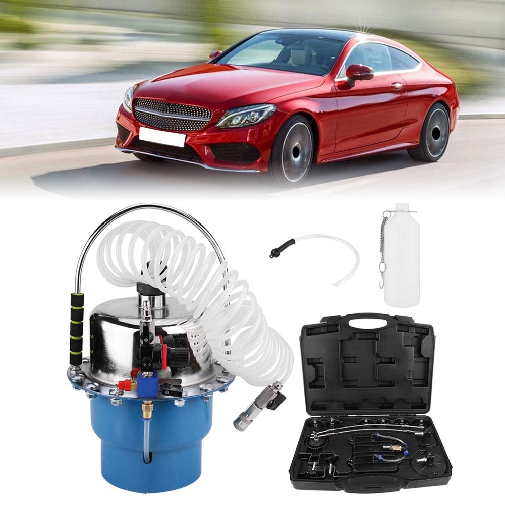 Kit de herramientas neumáticas de purga de presión de aire, kit de purga de aceite de freno para servicio de automóvil