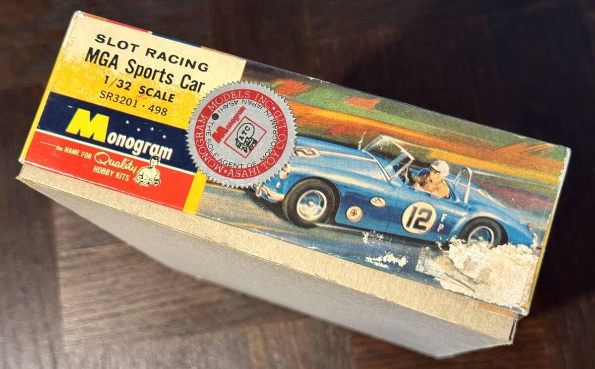 Monogram 1/24 SCARAB スロットカー ボディーキット Monogram Scarab