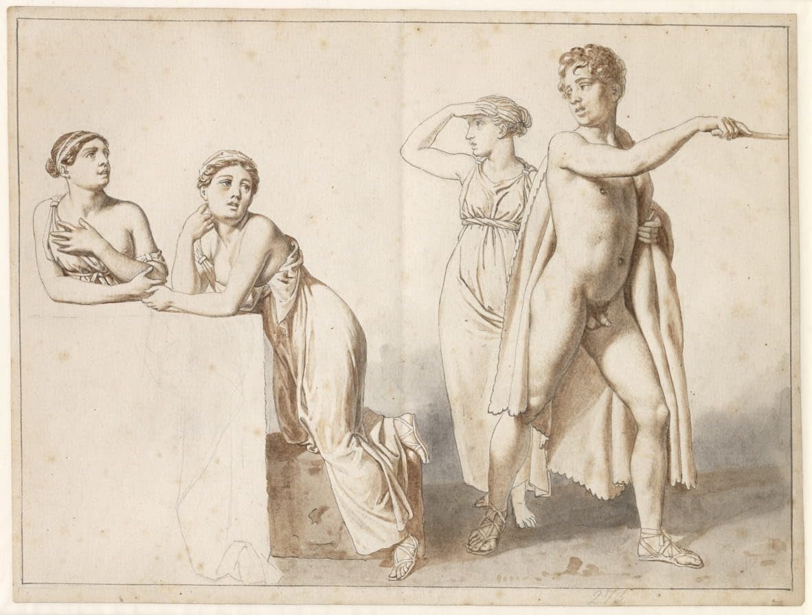 Peinture murale Eckersberg tableau 60x90cm pour donner du caractère à un mur blanc - 5