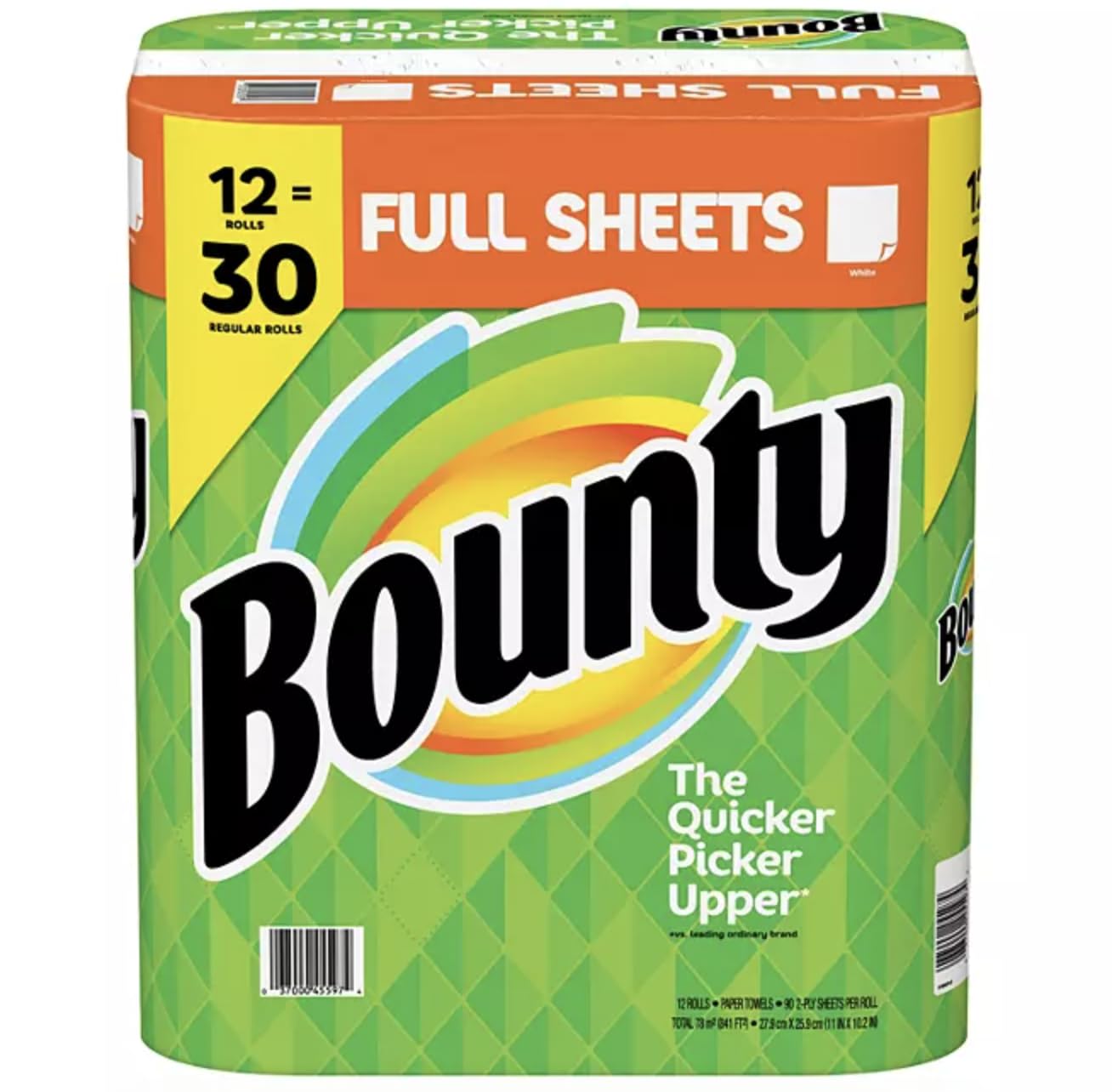 BountyFull-Sheet Paper Towels, White (86 sheets/roll, 12 ct.)