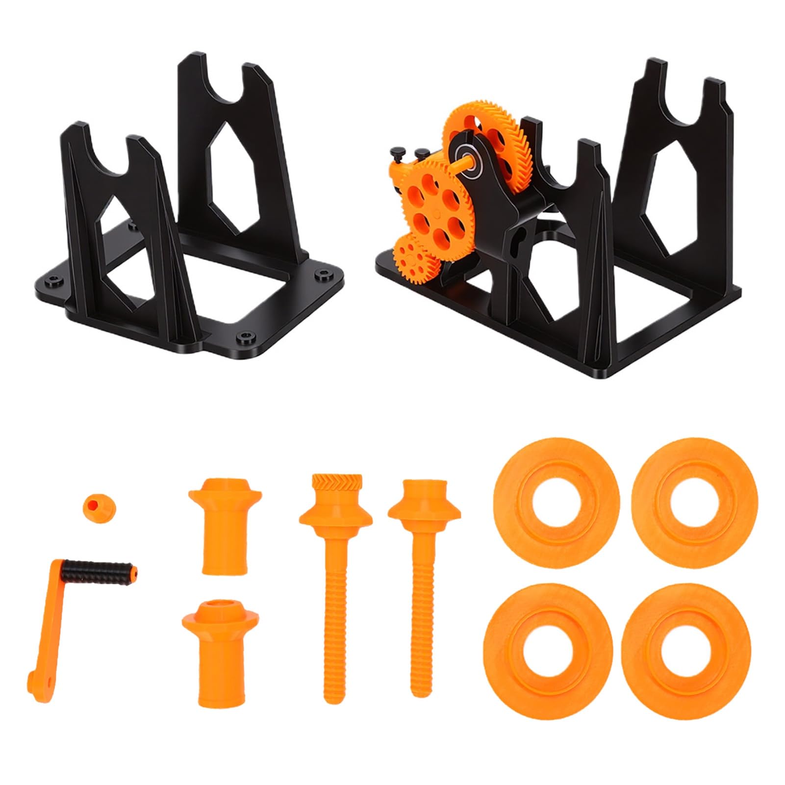 Bewinner Avvolgitore di Filamento per Stampante 3D Avvolgitore di Bobina a Manovella Adatto per P1S P1P X1, di Bobina di Filamento Manuale per Materiali di Consumo Stampante 3D, Semplifica la