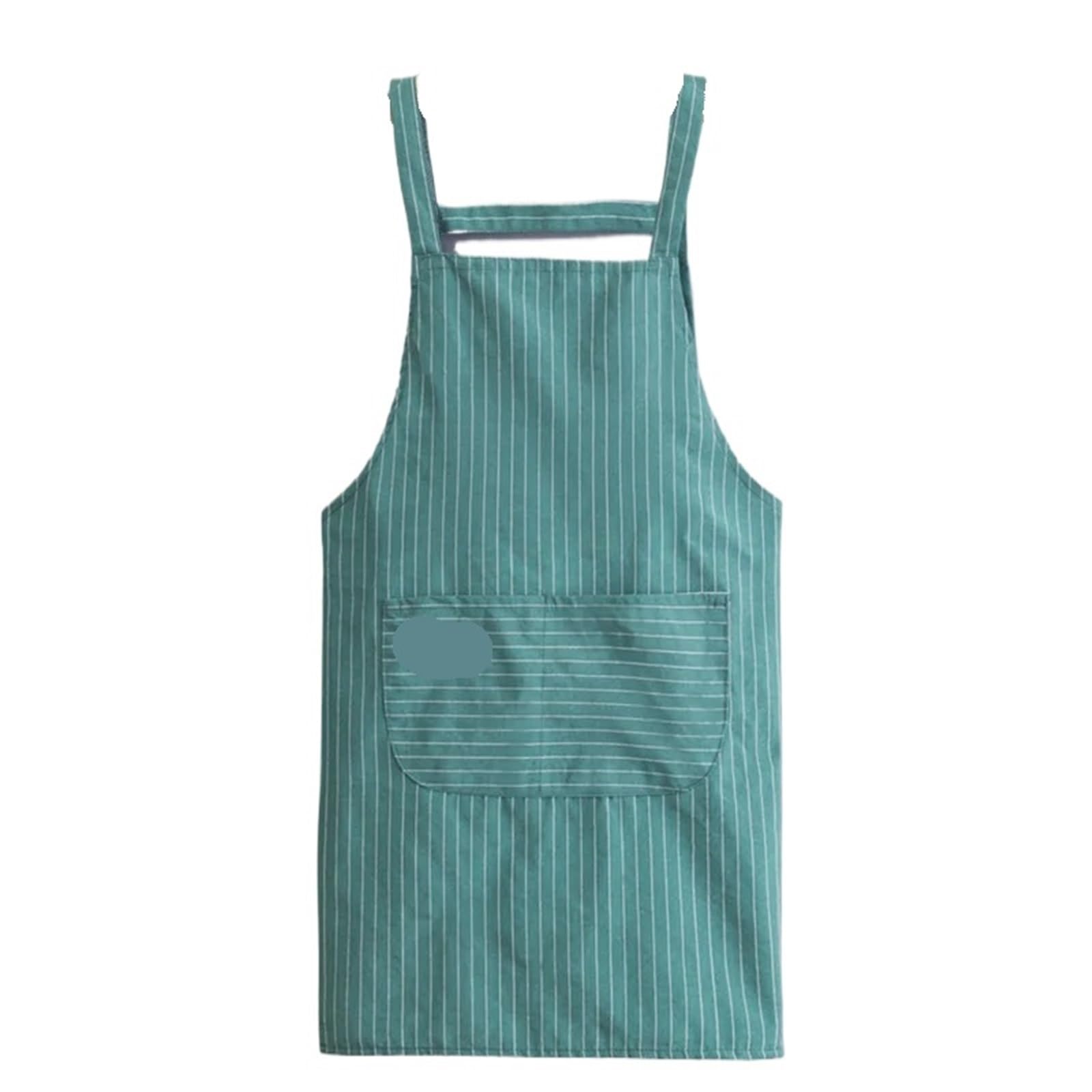 Grembiule Grembiule da ristorazione, 2 pezzi, for la casa, da cucina, in cotone, for donna, ristorazione, abiti da lavoro da cucina Per Caffè, Giardinaggio
