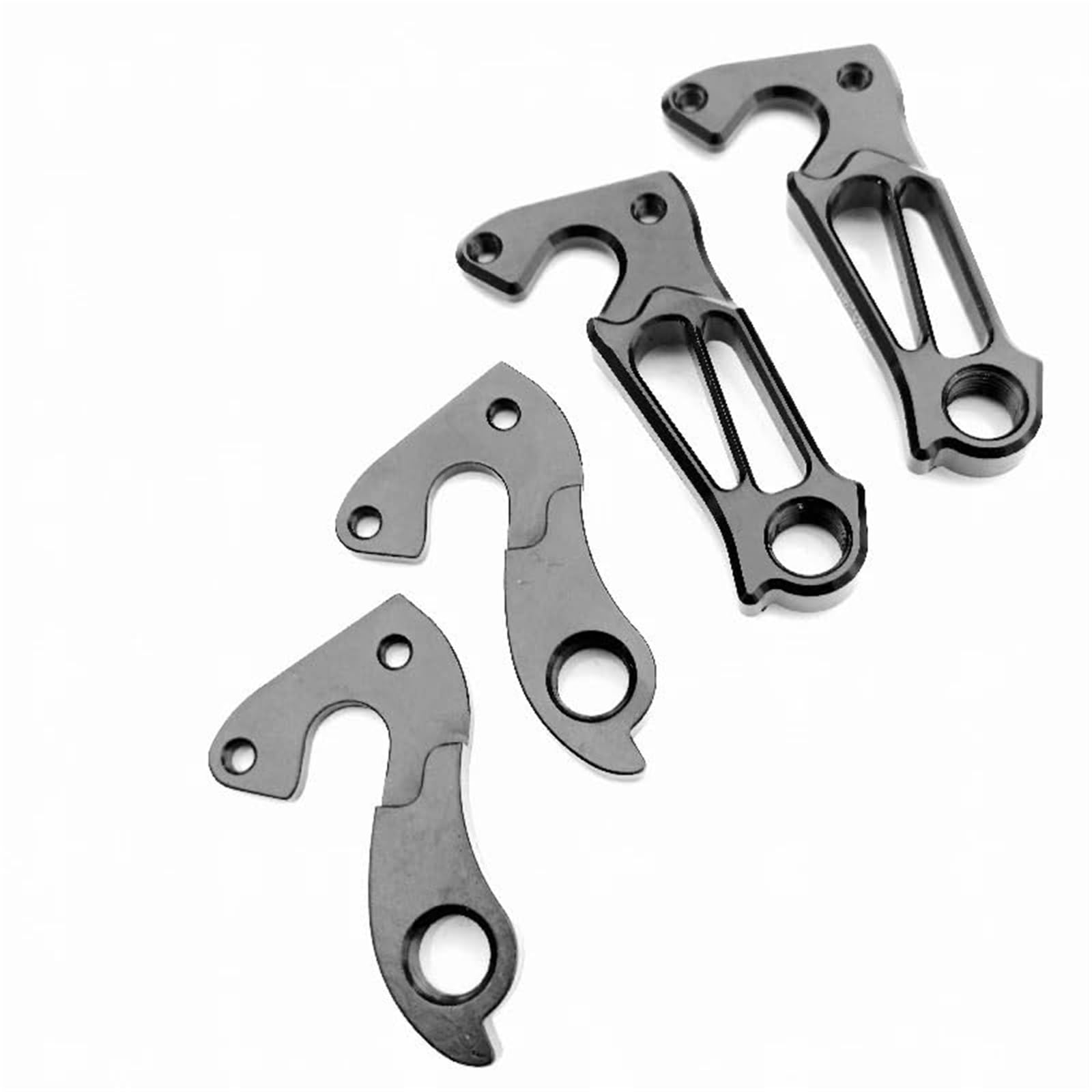 1 patilla de cambio trasera for bicicleta, for PINARELLO, Dogma F8 F10 F12 Prince Norco Valence, for Focus, Author Road Bike Gear Frame Dropout Patilla de cambio de bicicleta(BLACK 1PC CAST HA