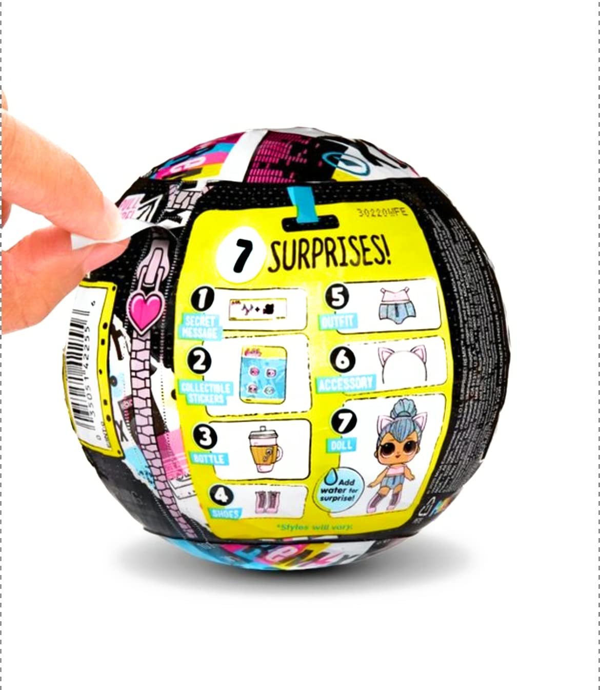 L.O.L. Surprise! Remix Supreme Tots zestaw 4 lalek - LOL Surprise lalki