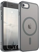 Vista 71 de SUPFINE - Funda magnética para iPhone 11, apta para MagSafe (protección contra caídas de grado militar, 10 pies), delgada, translúcida, a prueba