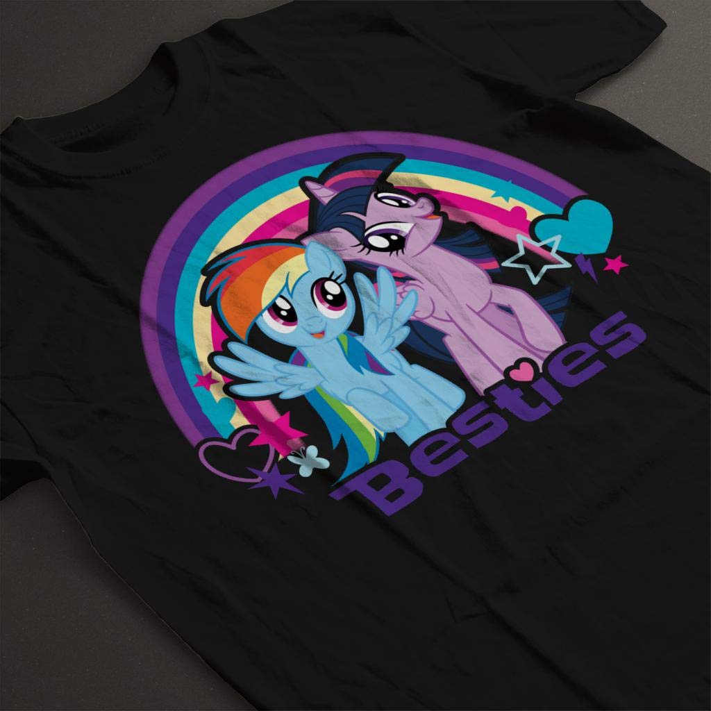 My Little Pony Twilight Sparkle Rainbow Dash Besties T-shirt dziecięcy