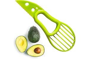 Incredible 3-in-1 Avocado Cutter Tool - Refined Kitchen Tool for Avocado Lovers