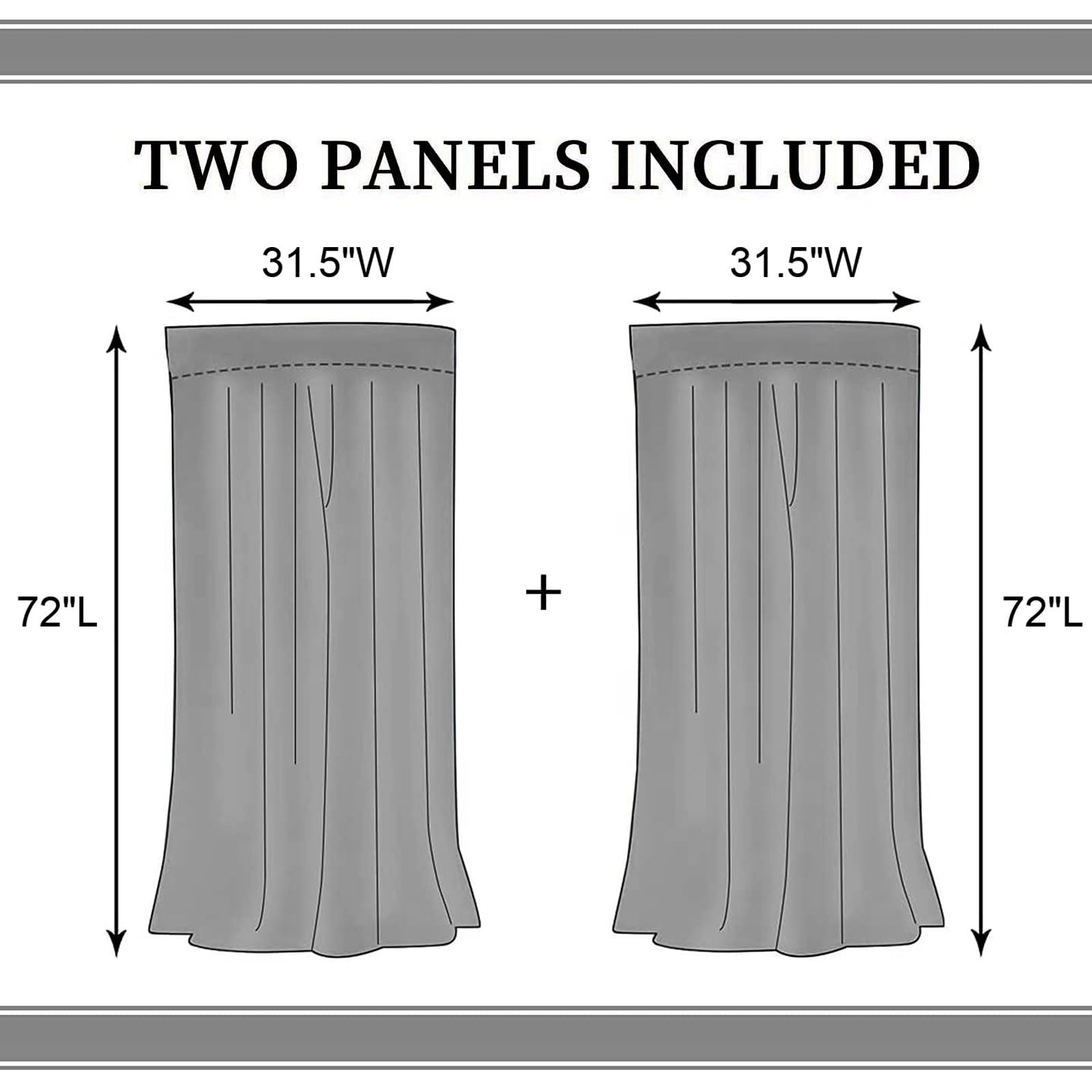 GoDazzling Retro Blackout Curtains Window, Car Repair Shop - View #6